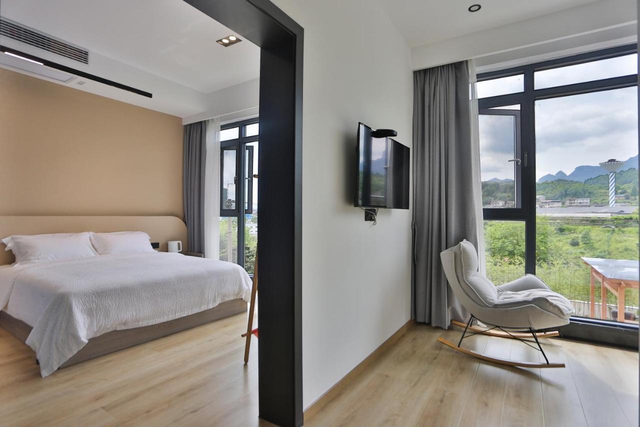 Heaven'S Gate Home Stay --Free Pick Up Service--Panoramic View Of Tianmen Mountain Zhangjiajie Eksteriør billede