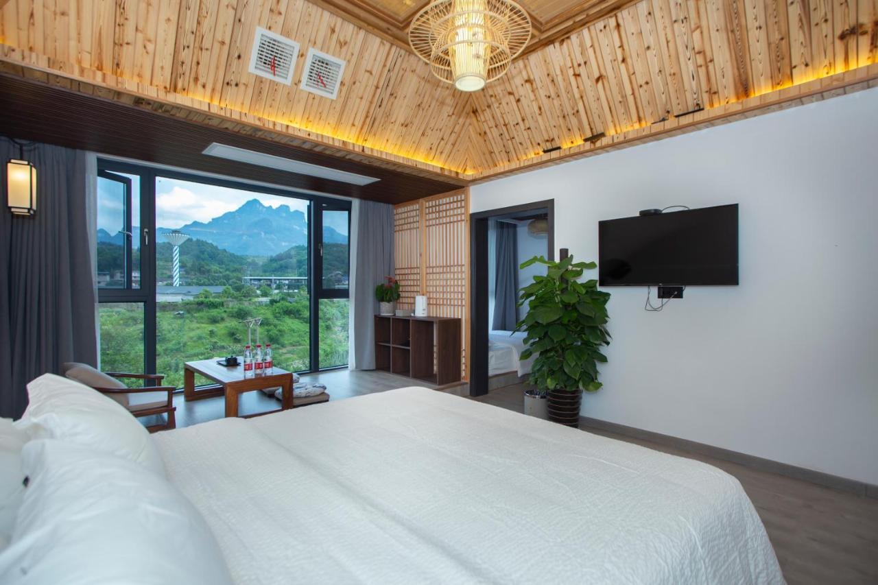 Heaven'S Gate Home Stay --Free Pick Up Service--Panoramic View Of Tianmen Mountain Zhangjiajie Eksteriør billede